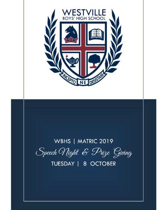 Matric Speech Night and Bell Ringing Ceremony