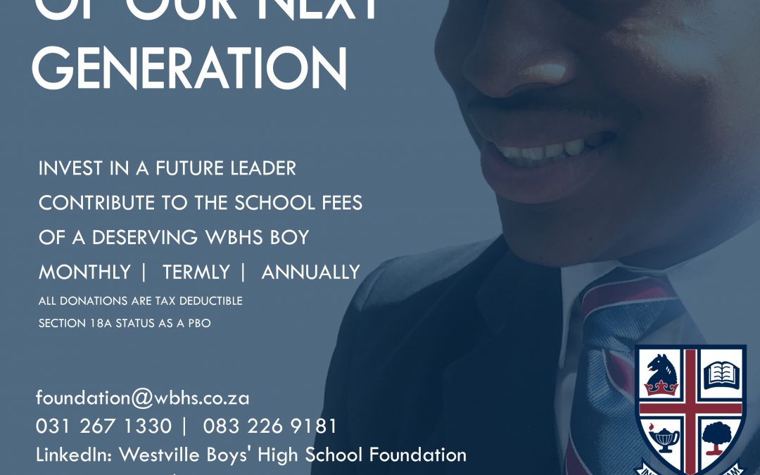 Be part of the development of the next generation!