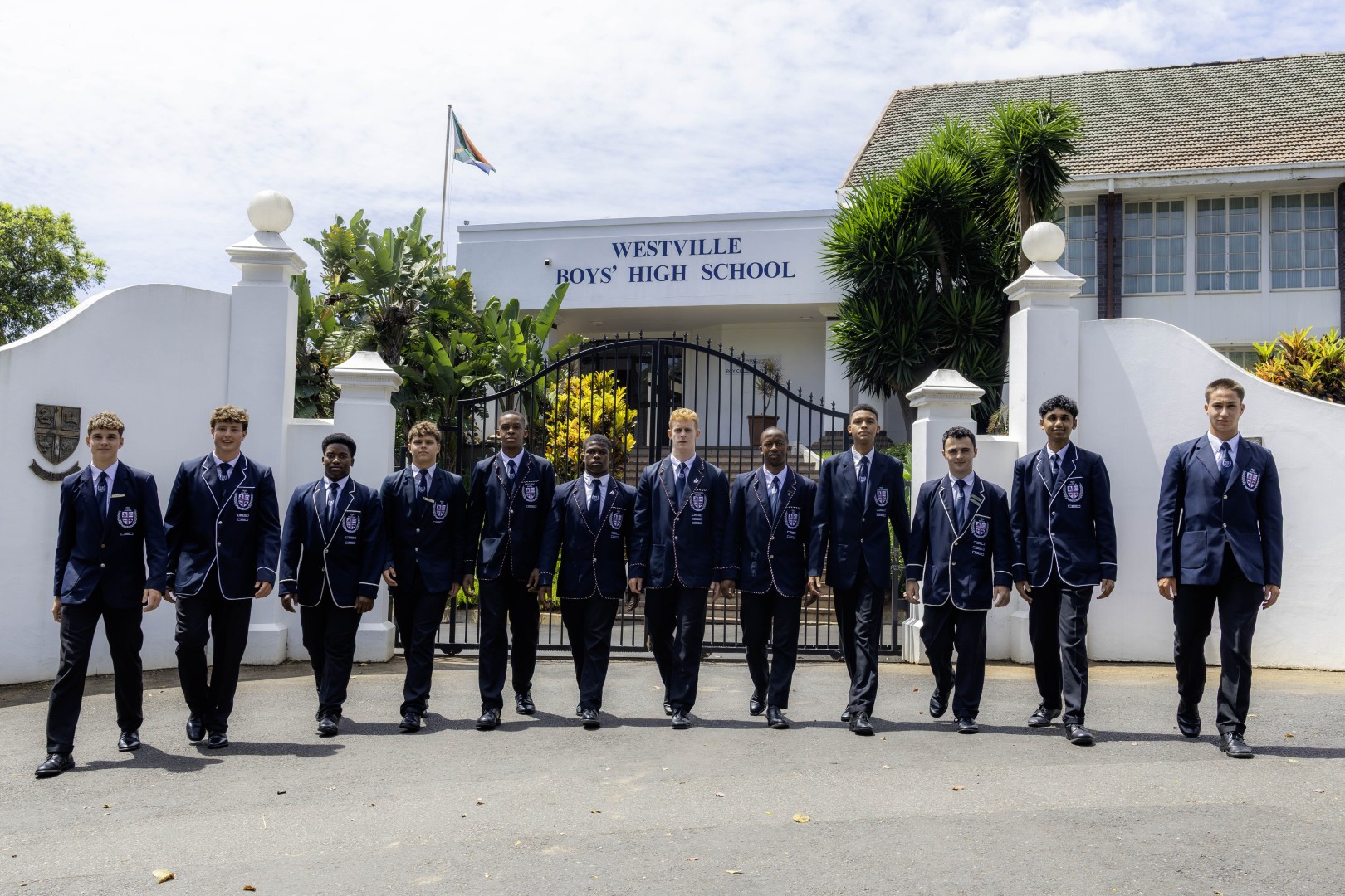 Westville Boys’ High School pupils