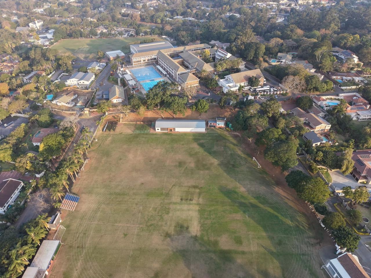 Aerial view of the Westville Boys’ High School campus